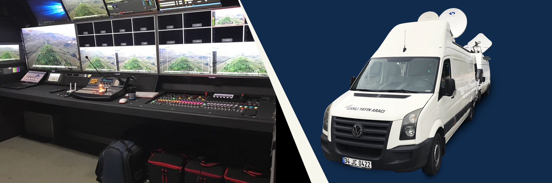 Canlı Yayın Aracı İç Görüntü